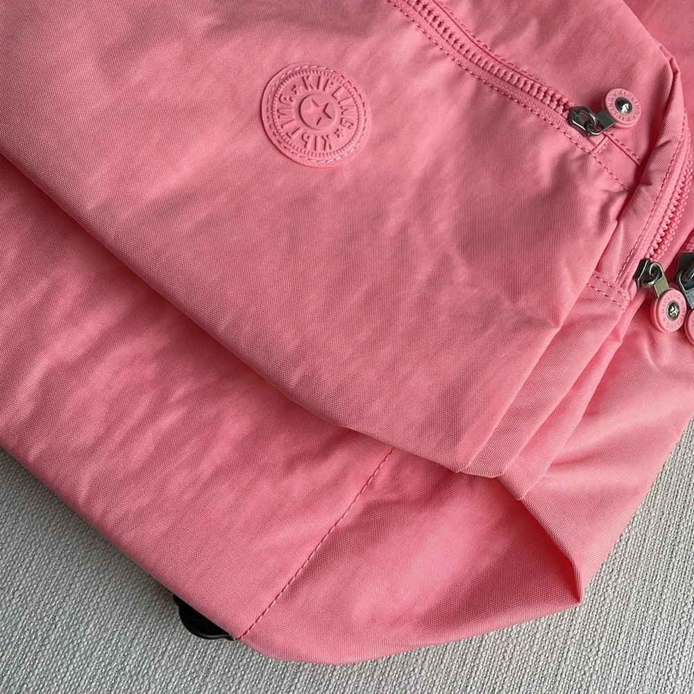 NWT Kipling Seoul Large Laptop Backpack - Enjoyable Blush Pink